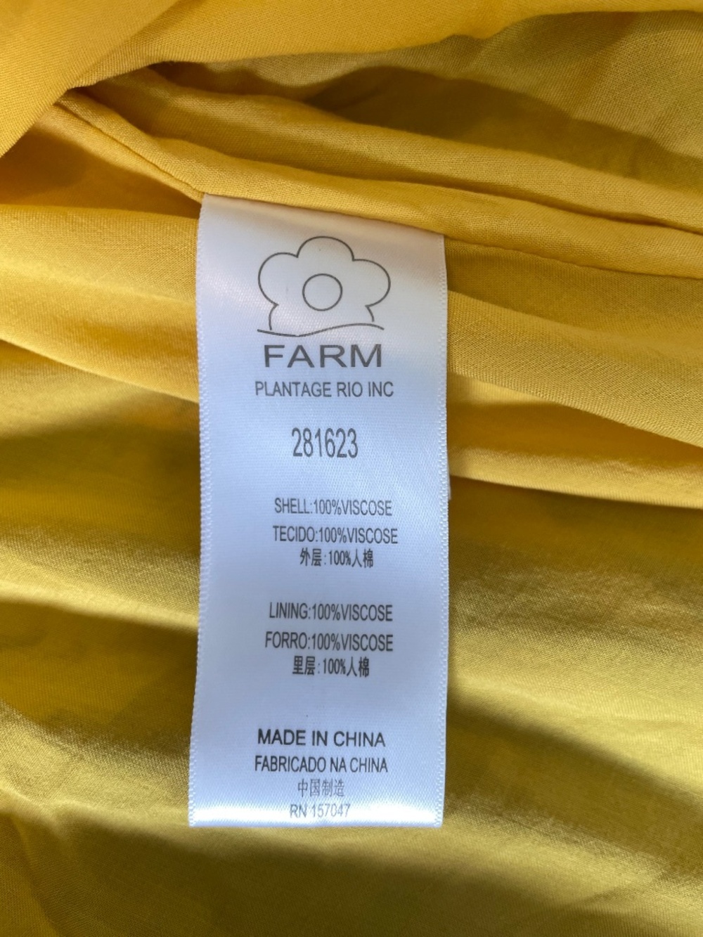Farm Rio Floral Long Wrap Maxi Dress, Boho Wedding Guest, Size XS - Picture 11 of 11